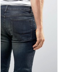 blaue enge Jeans von Asos