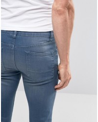 blaue enge Jeans von Asos