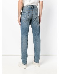 blaue enge Jeans von Diesel