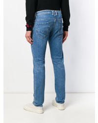 blaue enge Jeans von Diesel