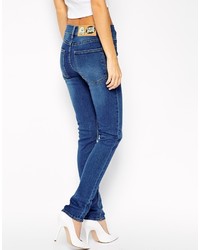 blaue enge Jeans von Cheap Monday