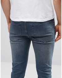 blaue enge Jeans von Cheap Monday