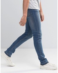 blaue enge Jeans von Cheap Monday