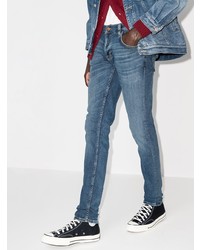 blaue enge Jeans von Nudie Jeans