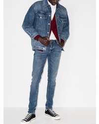 blaue enge Jeans von Nudie Jeans