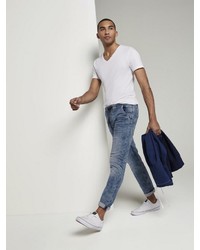 blaue enge Jeans von Tom Tailor Denim