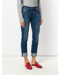 blaue enge Jeans von 7 For All Mankind