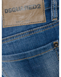 blaue enge Jeans von Dsquared2