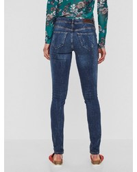 blaue enge Jeans von Vero Moda