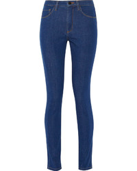 blaue enge Jeans von Victoria Beckham