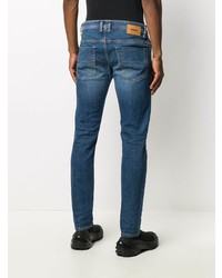 blaue enge Jeans von Diesel