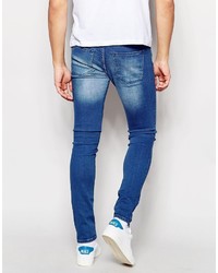 blaue enge Jeans von WÅVEN