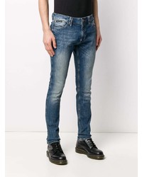 blaue enge Jeans von Philipp Plein