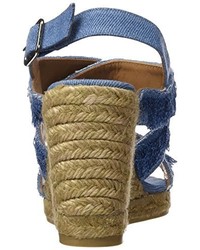 blaue Espadrilles von Castaner