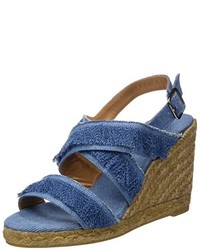 blaue Espadrilles von Castaner