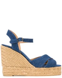 blaue Espadrilles von Castaner