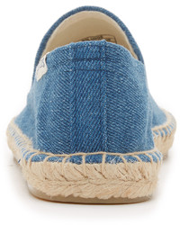 blaue Espadrilles von Soludos