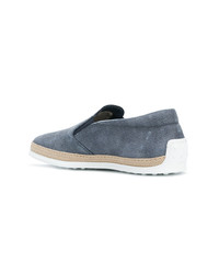 blaue Espadrilles von Tod's