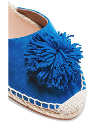 blaue Espadrilles von Aquazzura