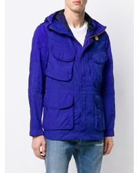 blaue Feldjacke von Parajumpers