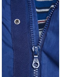 blaue Feldjacke von Jack & Jones