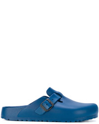 blaue flache Sandalen von Birkenstock