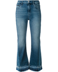 blaue Jeans mit Fransen von CK Calvin Klein