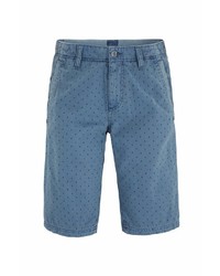 blaue gepunktete Shorts von Camp David