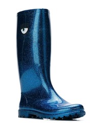 blaue Gummistiefel von Chiara Ferragni