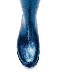 blaue Gummistiefel von Chiara Ferragni