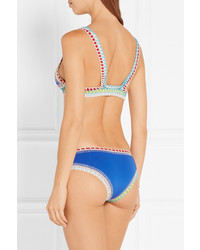 blaue Häkel Bikinihose von Kiini