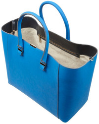 blaue Handtasche von Victoria Beckham