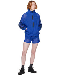 blaue Harrington-Jacke von Olly Shinder