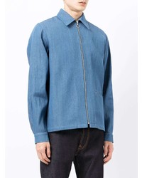 blaue Harrington-Jacke von Anglozine