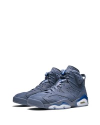 blaue hohe Sneakers aus Leder von Jordan