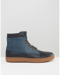 blaue hohe Sneakers aus Leder von Aldo