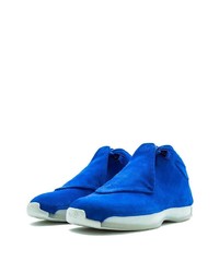 blaue hohe Sneakers aus Wildleder von Jordan