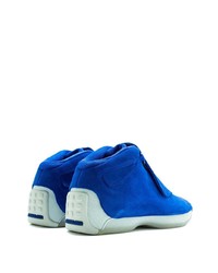 blaue hohe Sneakers aus Wildleder von Jordan