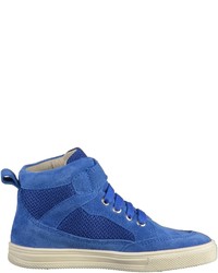 blaue hohe Sneakers aus Wildleder von Richter