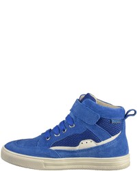 blaue hohe Sneakers aus Wildleder von Richter