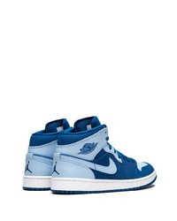 blaue hohe Sneakers von Jordan