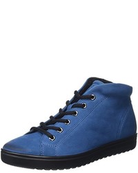 blaue hohe Sneakers von Ecco