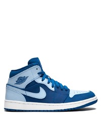 blaue hohe Sneakers von Jordan