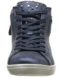 blaue hohe Sneakers von Kaporal