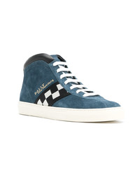 blaue hohe Sneakers von Bally