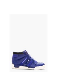 blaue hohe Sneakers von Y-3