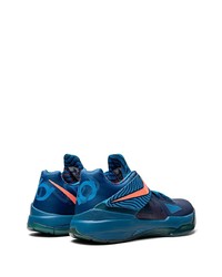 blaue hohe Sneakers von Nike