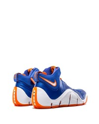 blaue hohe Sneakers von Nike