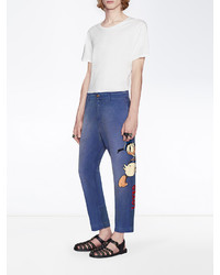 blaue Hose von Gucci