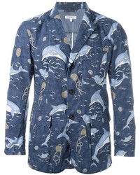 blaue Jacke von Engineered Garments